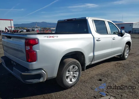 2021 Chevrolet Silverado 1500 4Wd Short Bed Lt z USA, uszkodzony, nr VIN 1GCUYDED2MZ375497